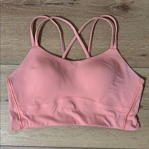Lululemon Like a Cloud Longline Bra *Coral